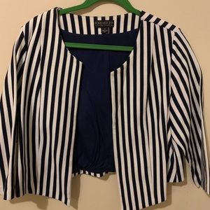 Striped Forever 21 Blazer